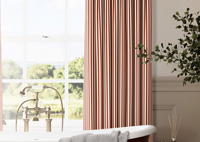 The British Stripe Co. Catherine, Teinbridge No.1 - Made to Measure Curtains - Image 5